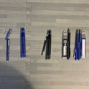 Pilot Frixion Ball Erasable Pen Lot with refills